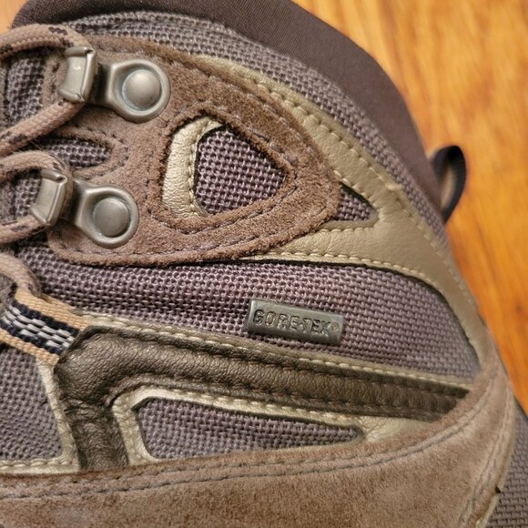 Asolo ATTIVA GTX Hiking Boots 7.5‎ Brown High Top Lace Up Waterproof Gore Tex - Picture 9 of 15